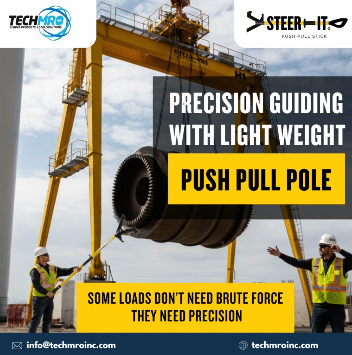 Precision Load Guiding Tool for Safe Industrial Rigging