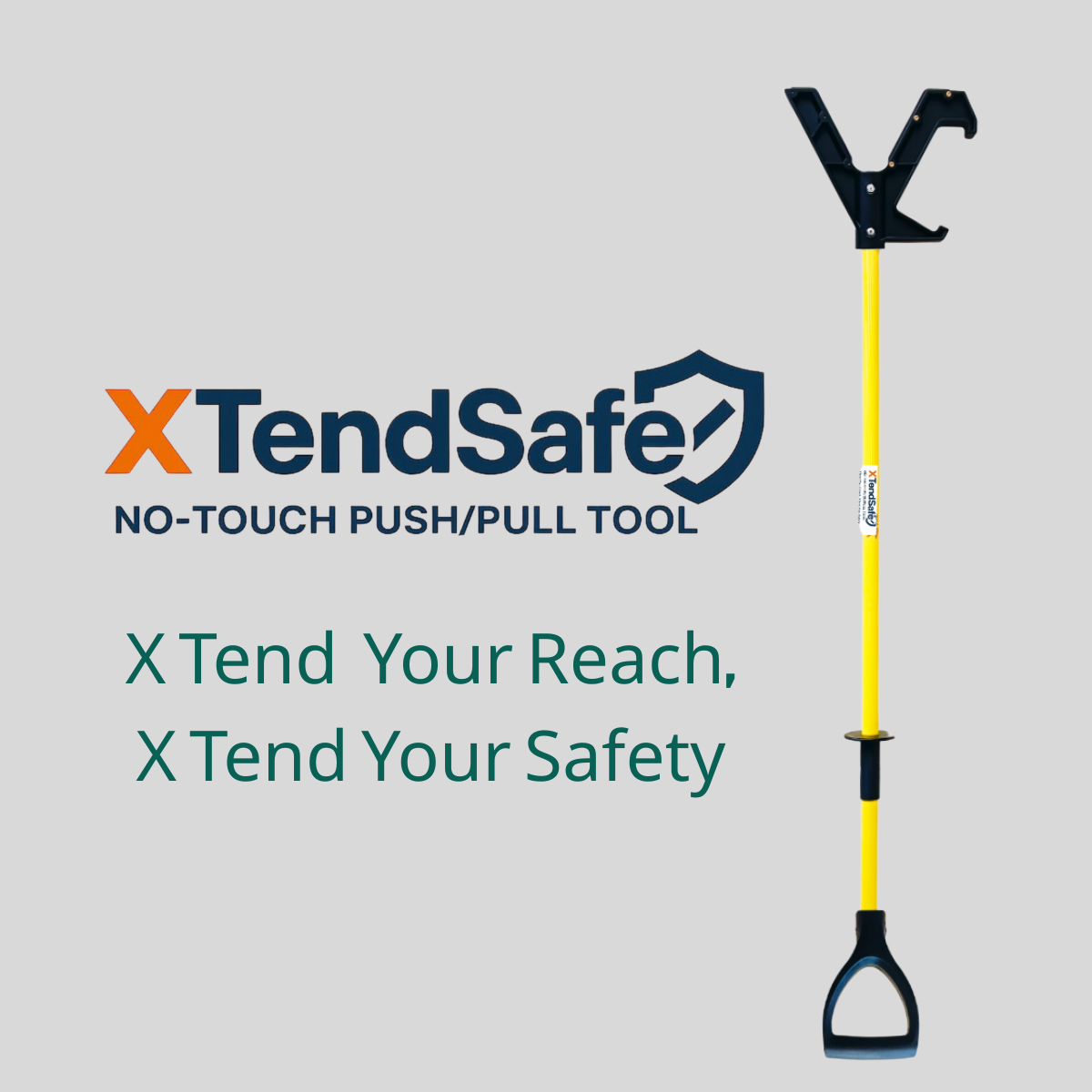 XtendSafe no-touch push pull tool by TechMRO Inc.