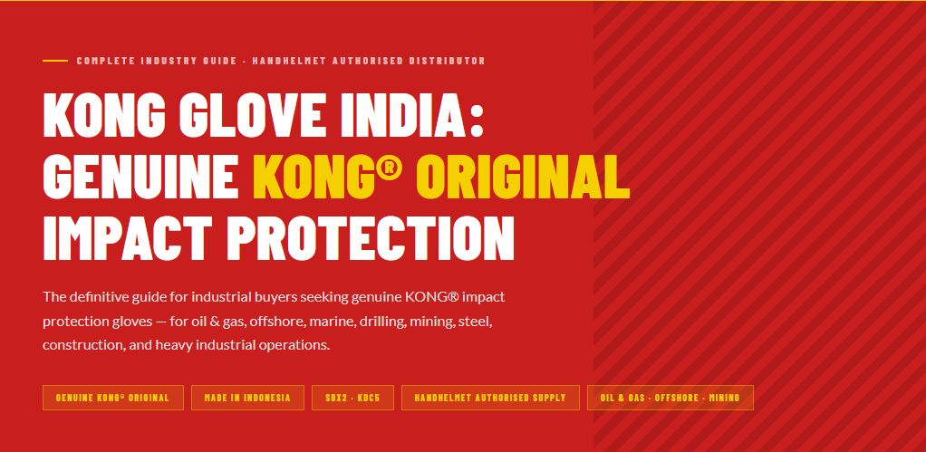 Kong Glove India: Complete Guide to Genuine KONG® Impact Protection Gloves