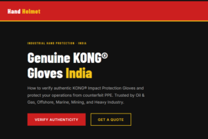 Genuine Kong Gloves India: How to Verify Original KONG® Impact Protection Gloves and Avoid Counterfeit Products